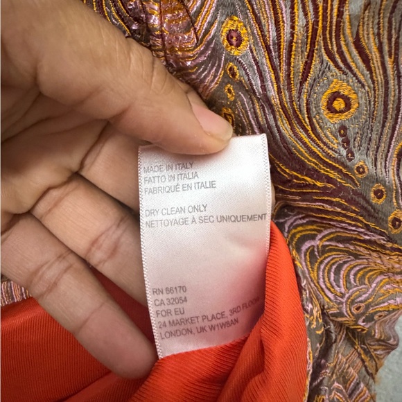 Kim Shui Brocade Mandarin Collar Mini DressStyle: Cheongsam-inspired mini dres - Picture 8 of 16